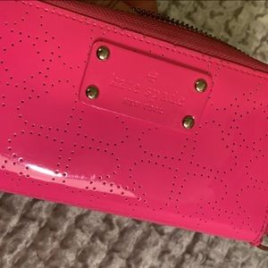 Pink Kate spade wallet